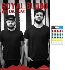 Royal Blood - 2019 Calender ryhmässä Minishops / Royal Blood @ Bengans Skivbutik AB (3586756)