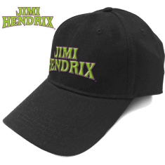 Jimi Hendrix - Arched Logo Bl Baseball C