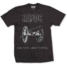 Ac/Dc - About To Rock Uni Bl T-shirt