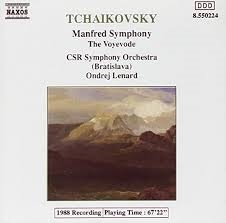 Tchaikovsky - Manfred Symphony - the voyevode ryhmässä CD @ Bengans Skivbutik AB (3780140)