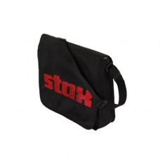 Stax - Laukku - Logo (Striped Messenger)