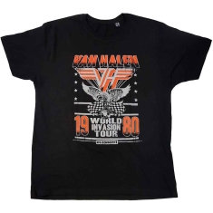 Van Halen - Invasion Tour 80 Uni Bl T-Shirt