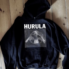 Hurula - Hood fågel svart