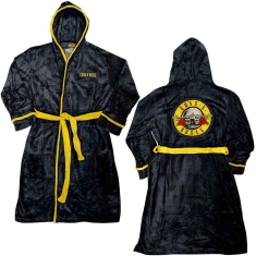 Guns N Roses - Classic Logo Uni Bl Bath Robe: S