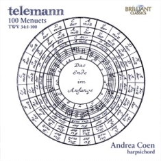 Telemann Georg Philipp - 100 Menuets Twv 34:1-100