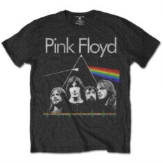 Pink Floyd - Pink Floyd Unisex Tee . Dsotm Band & Pulse