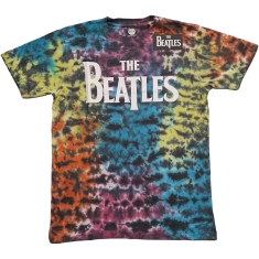 The Beatles - Drop T Logo Uni Grey Dip-Dye