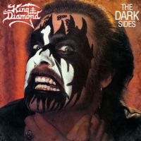 KING DIAMOND - DARK SIDES (CLEAR DARK ROSE MARBLED