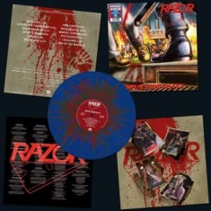 Razor - Open Hostility (Blue/Gold/Red Splat