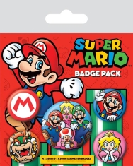 SUPER MARIO (MARIO) Badge Pack