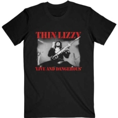 Thin Lizzy - Live & Dangerous Bl T-Shirt