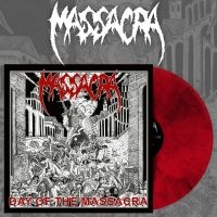 MASSACRA - DAY OF THE MASSACRA (RED MARBLED VI