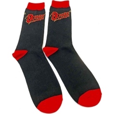 David Bowie - Flash Logo Uni Bl Socks (Eu 40-45)