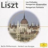 Liszt - Preludier + Ungerska Rapsodier ryhmässä CD @ Bengans Skivbutik AB (504256)