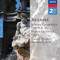 Brahms - Stråkkvartetter & Pianokvintetter ryhmässä CD @ Bengans Skivbutik AB (508636)