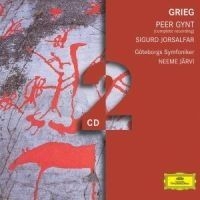 Grieg - Peer Gynt & Sigurd Jorsalfar ryhmässä CD @ Bengans Skivbutik AB (521384)