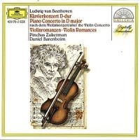 Beethoven - Pianokonsert + Romanser F Violin ryhmässä CD @ Bengans Skivbutik AB (523755)