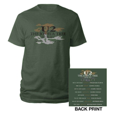 U2 - Joshua Tree Logo 2017 Uni Green