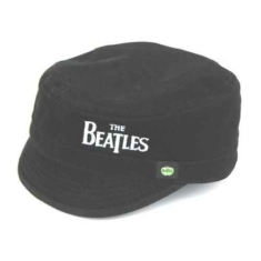 The Beatles - Corduroy Drop T Logo Bl Military H