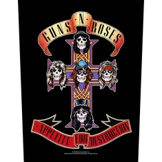 Guns N Roses - Appetite For Destruction Back Patch