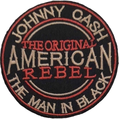 Johnny Cash - American Rebel Woven Patch