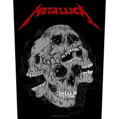 Metallica  - Skulls Back Patch