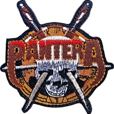 Pantera - Skull Knives Woven Patch