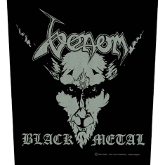 Venom - Black Metal Back Patch