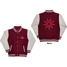 Slipknot - 9-Point Star Uni Maroon/Grey Vj: