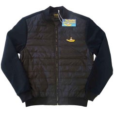 The Beatles - Yellow Submarine Uni Bl Quilted Jacket: