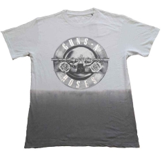 Guns N Roses - Tonal Bullet Uni Grey Dip-Dye    S