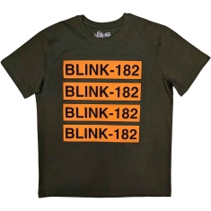 Blink-182 - Logo Repeat Uni Green