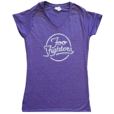 Foo Fighters - Text Logo Lady Purp