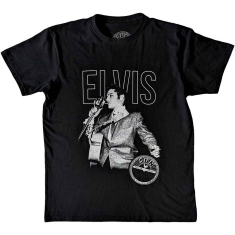 Elvis Presley - Elvis Live Portrait Uni Bl