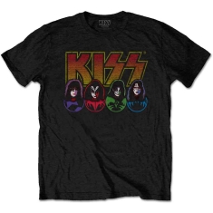 Kiss - Logo, Faces & Icons Uni Bl