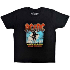 Ac/Dc - Blow Up Your Video Boys T-Shirt Bl