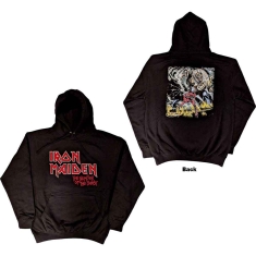 Iron Maiden - Logo Faded Edge Album Uni Bl Hoodie