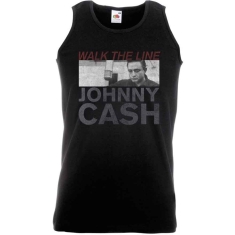 Johnny Cash - Studio Shot Uni Bl Vest T-Shirt