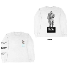 James Bond - Dr No Uni Wht Longsleeve