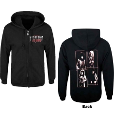 Motley Crue - 40 Years F&B Uni Bl Zip Hoodie