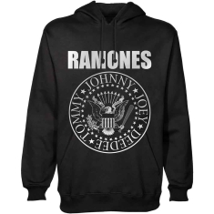 Ramones - Presidential Seal Uni Bl Hoodie