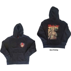 Slipknot - Burn Me Away Dark Grey Zip Hoodie