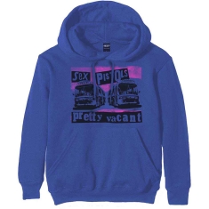 Sex Pistols - Pretty Vacant Coaches Blue Hoodie