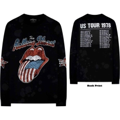 Rolling Stones - Us Tour 78 Uni Bl Longsleeve