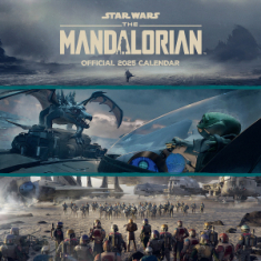 Star Wars The Mandalorian Grogu  - 2025 Square Calendar