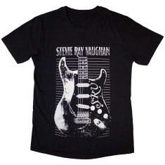 Stevie Ray Vaughan - Guitar Uni Bl T-Shirt