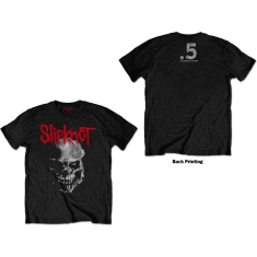 Slipknot - Gray Chapter Skull Uni Bl T-Shirt