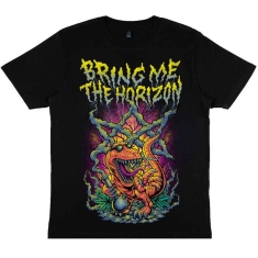 Bring Me The Horizon - Smoking Dinosaur Uni Bl T-Shirt