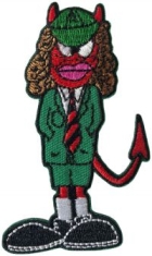 Ac/Dc - Patch Angus Devil (8,9 X 5,5 Cm)