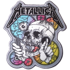 Metallica - The Shortest Straw Multicolored Eyes Printed Patch